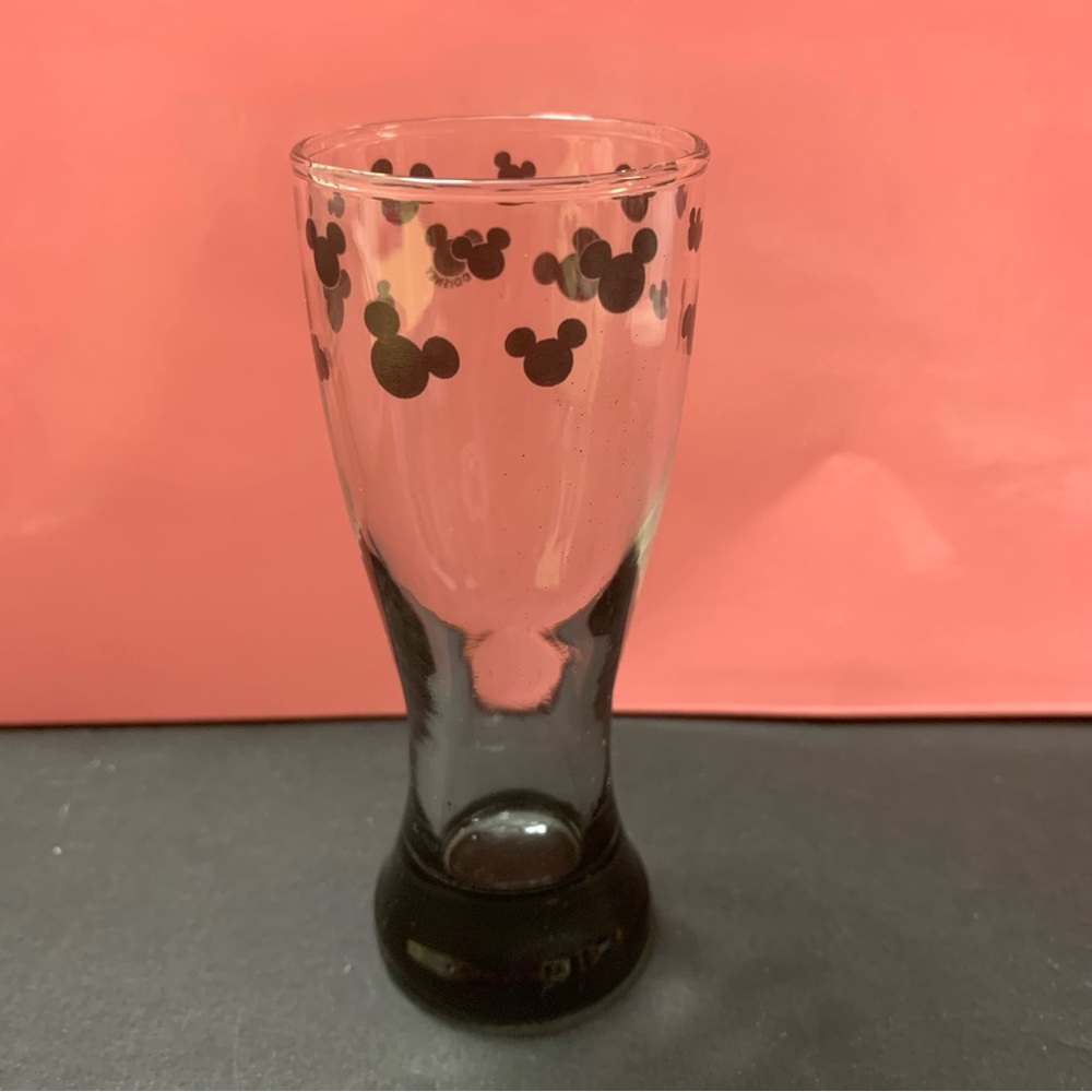 Disney Mickey Mouse icon small glass shot glass